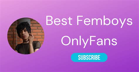 Best Femboy OnlyFans Accounts